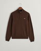 SUPERFINE LAMBSWOOL HALF ZIP