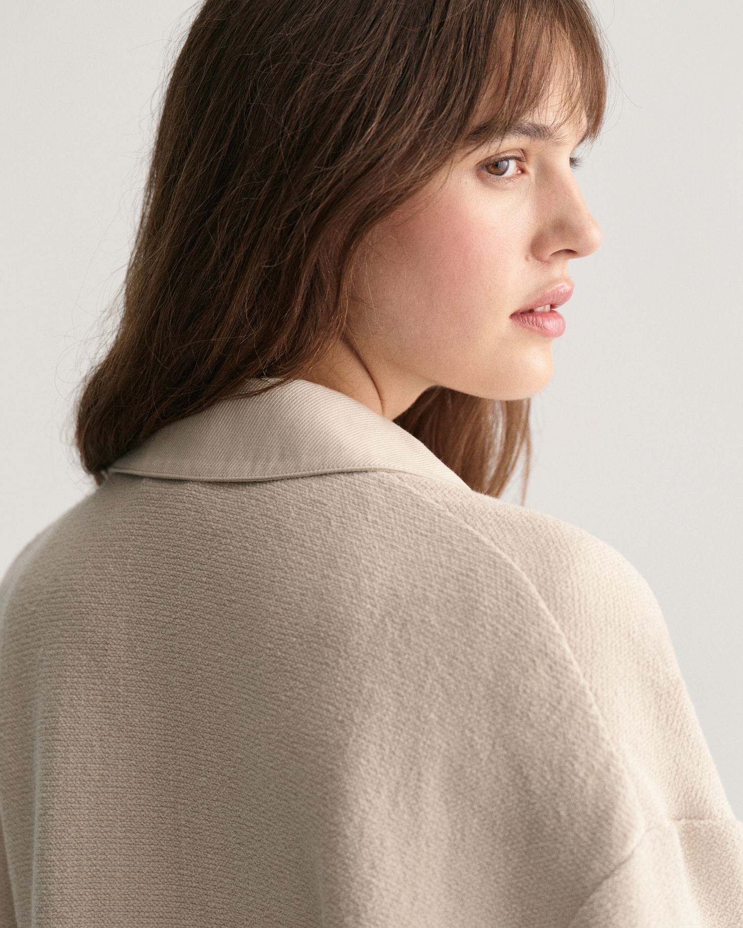 Teksturert Varsity-jakke