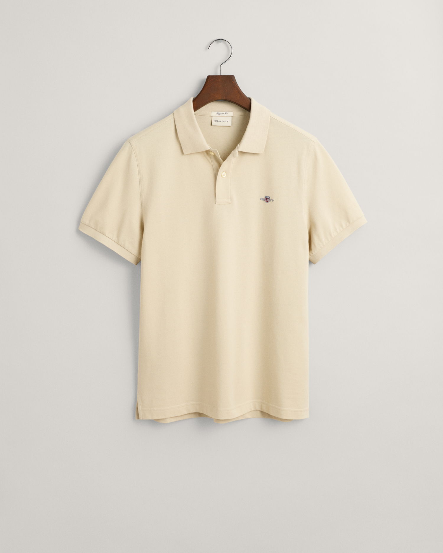 Klassisk piquéskjorte i regular fit