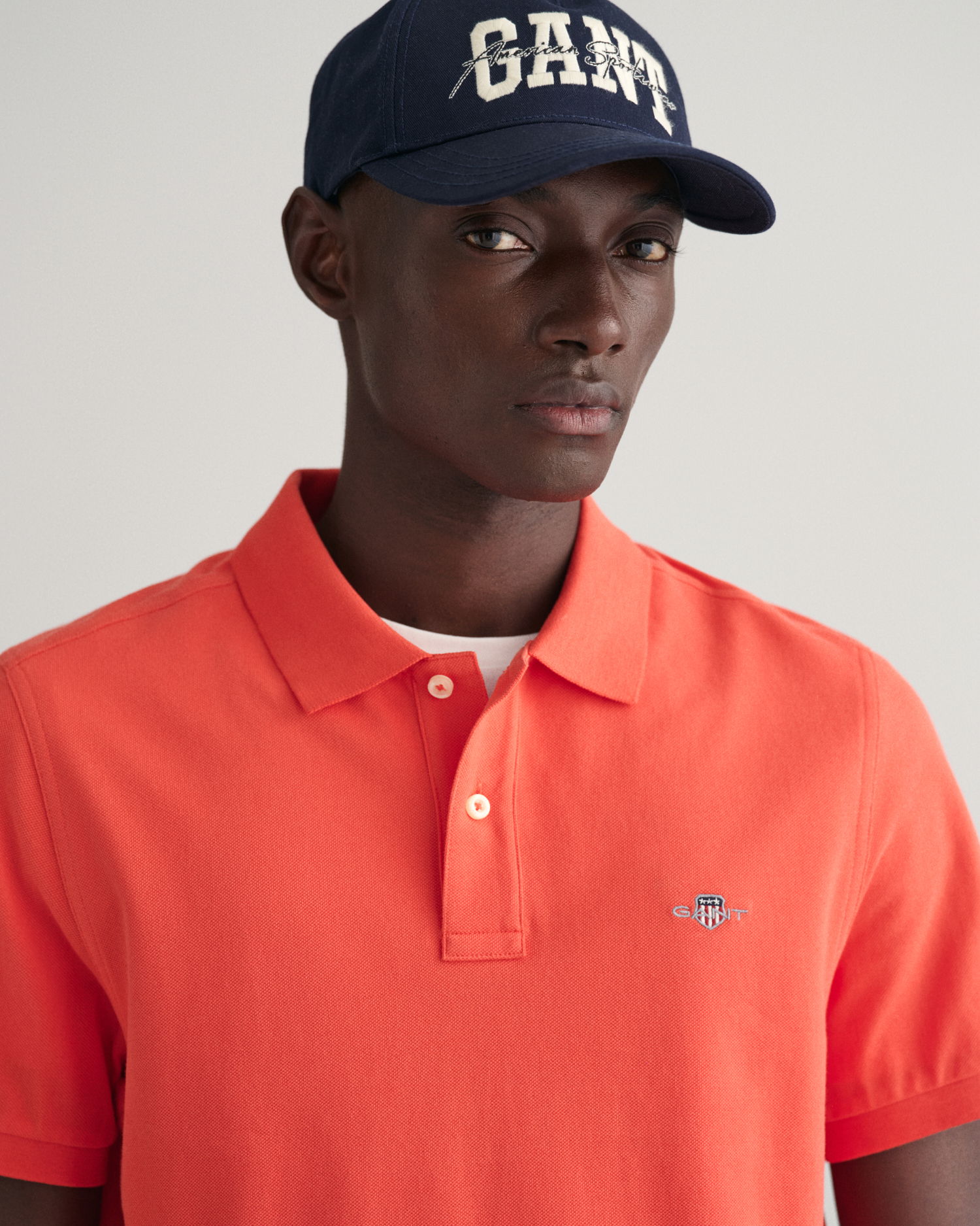 Klassisk piquéskjorte i regular fit