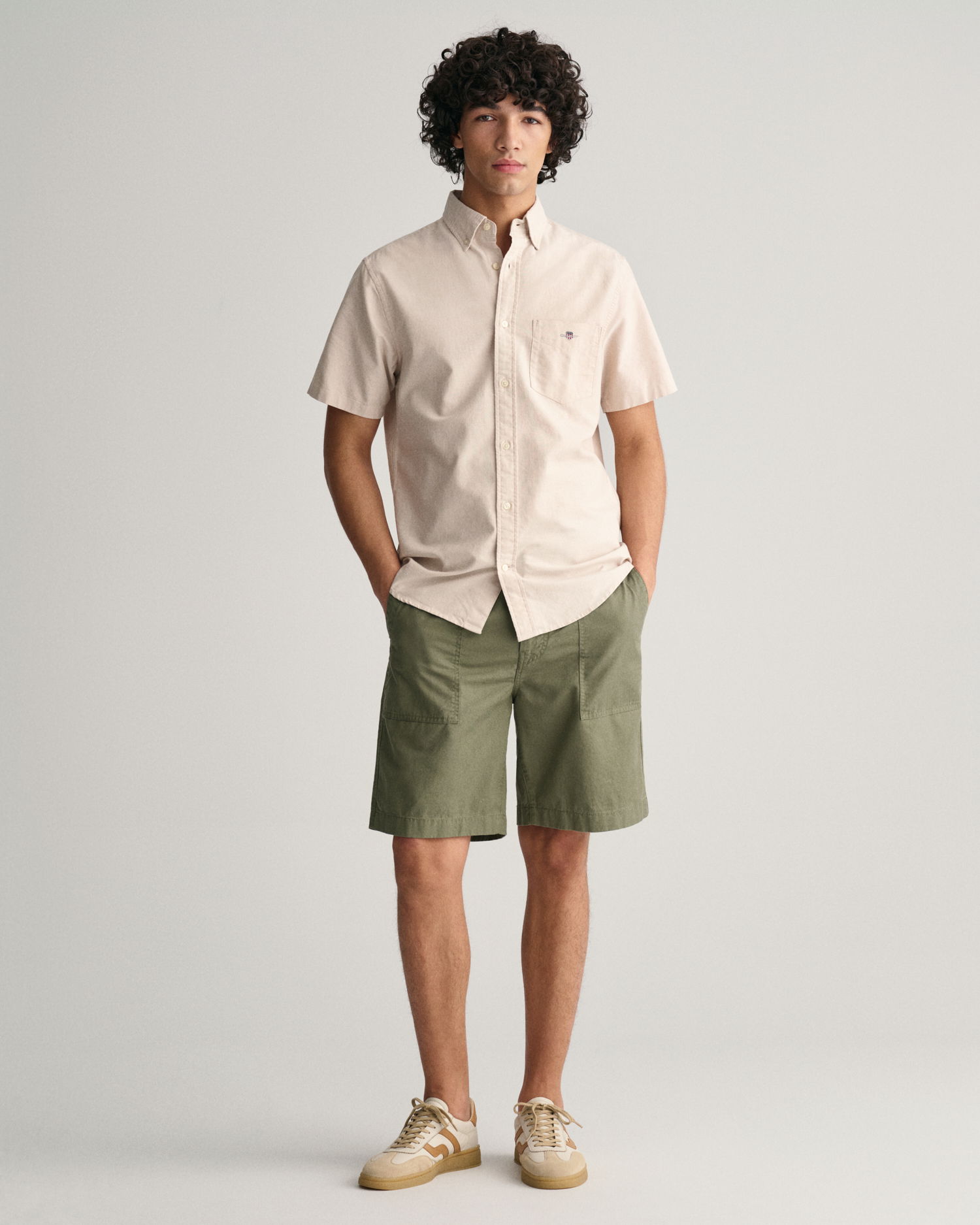 Regular Fit Oxford kortermet skjorte
