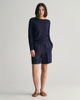 Pull-On-shorts i linblanding med avslappet passform