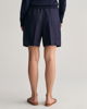 Pull-On-shorts i linblanding med avslappet passform