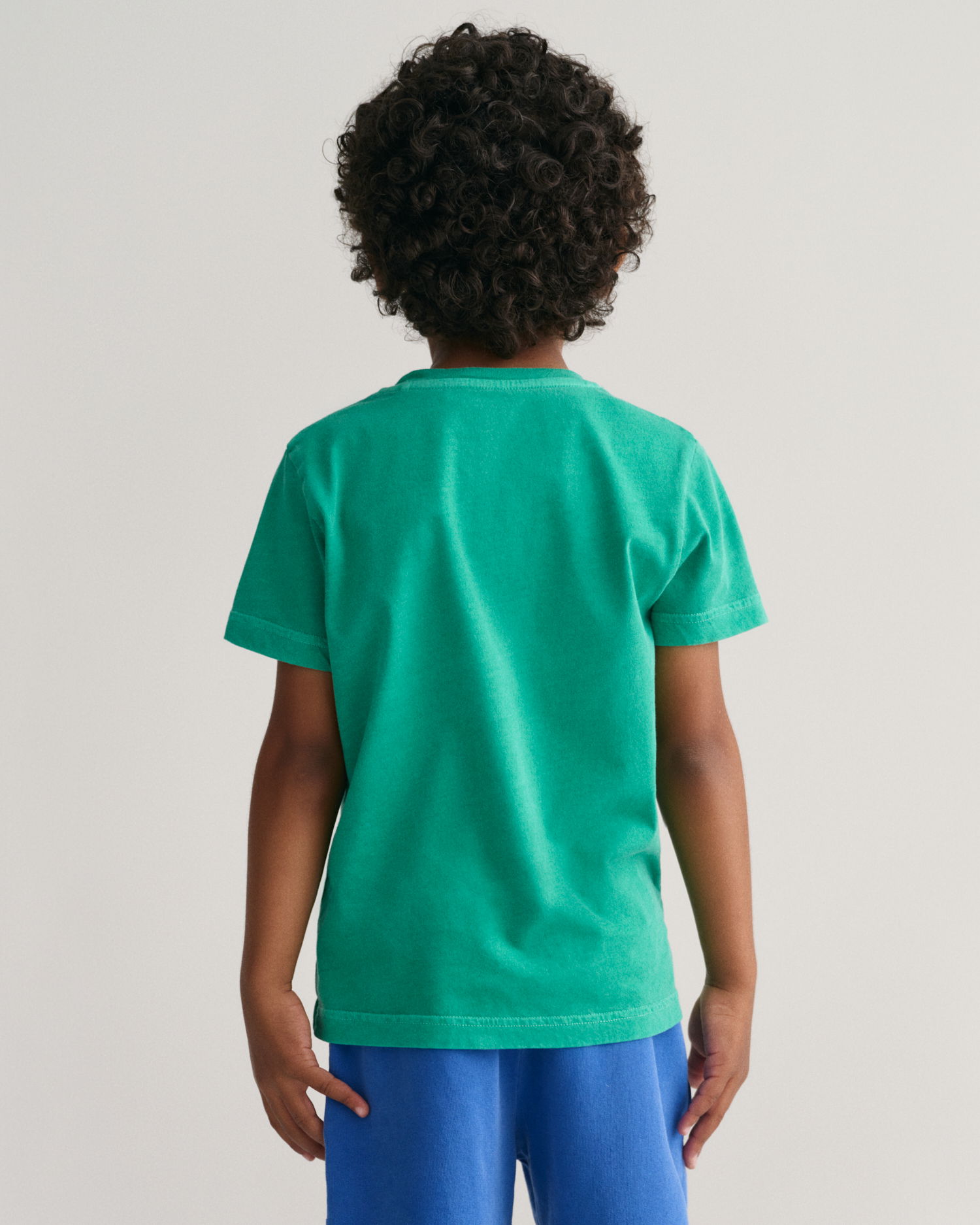 Kids solbleket t-skjorte
