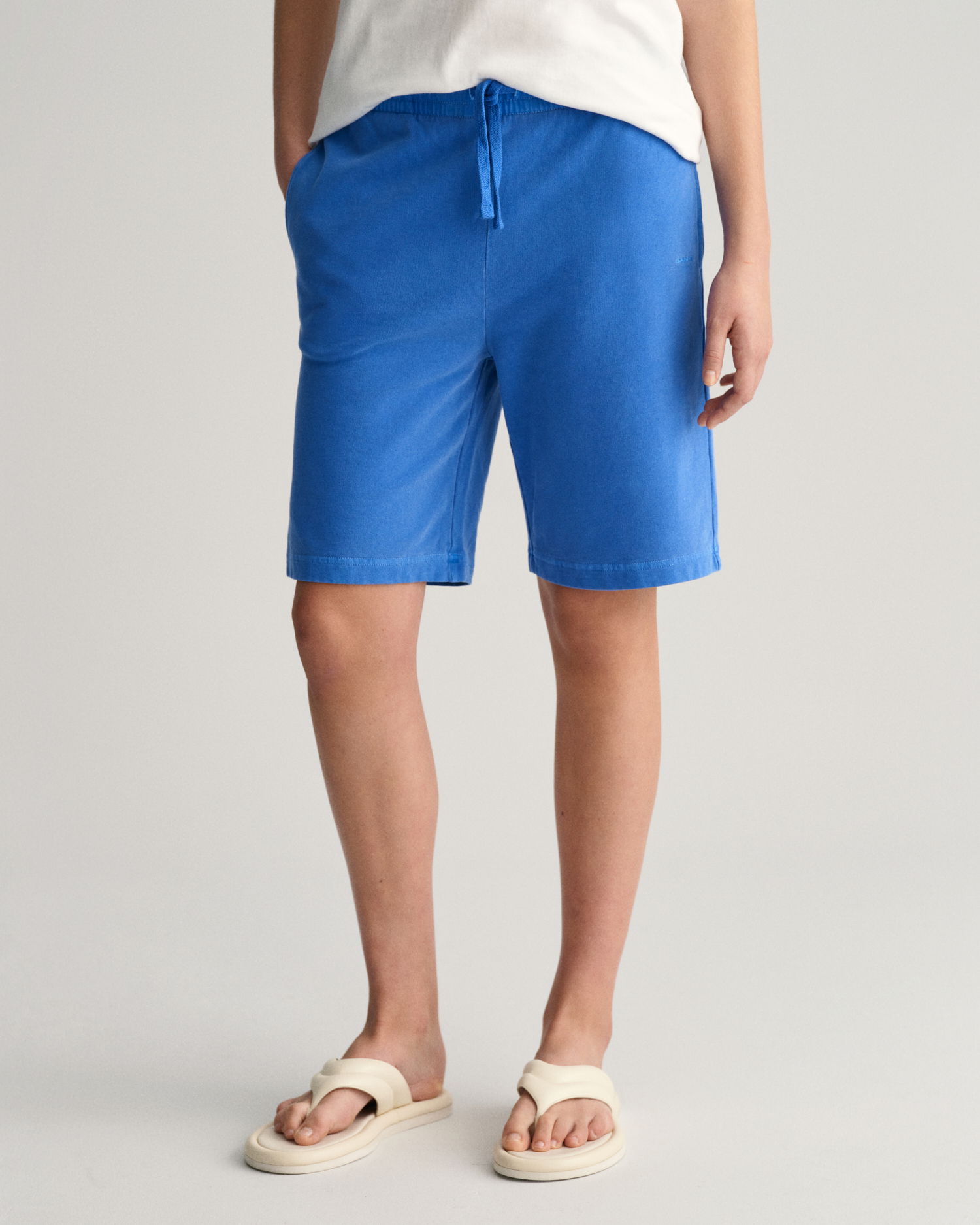 Teens solblekede joggeshorts