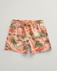 Svømmeshorts med hawaiisk trykk