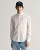 Regular Fit Striped Archive Oxford skjorte