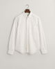 Regular Fit Striped Archive Oxford skjorte