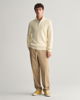 Bomullsgenser med half-zip 