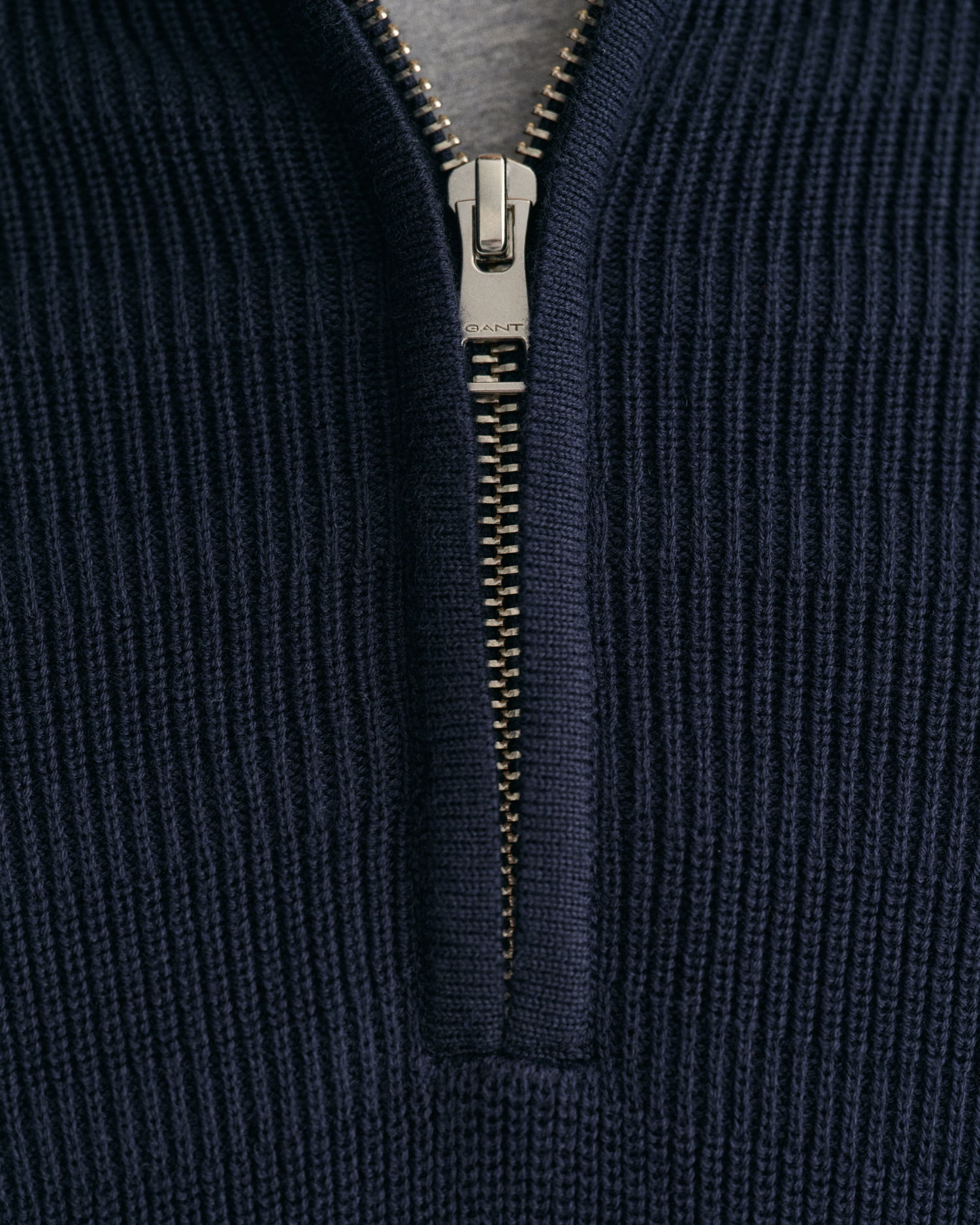 Bomullsgenser med half-zip 