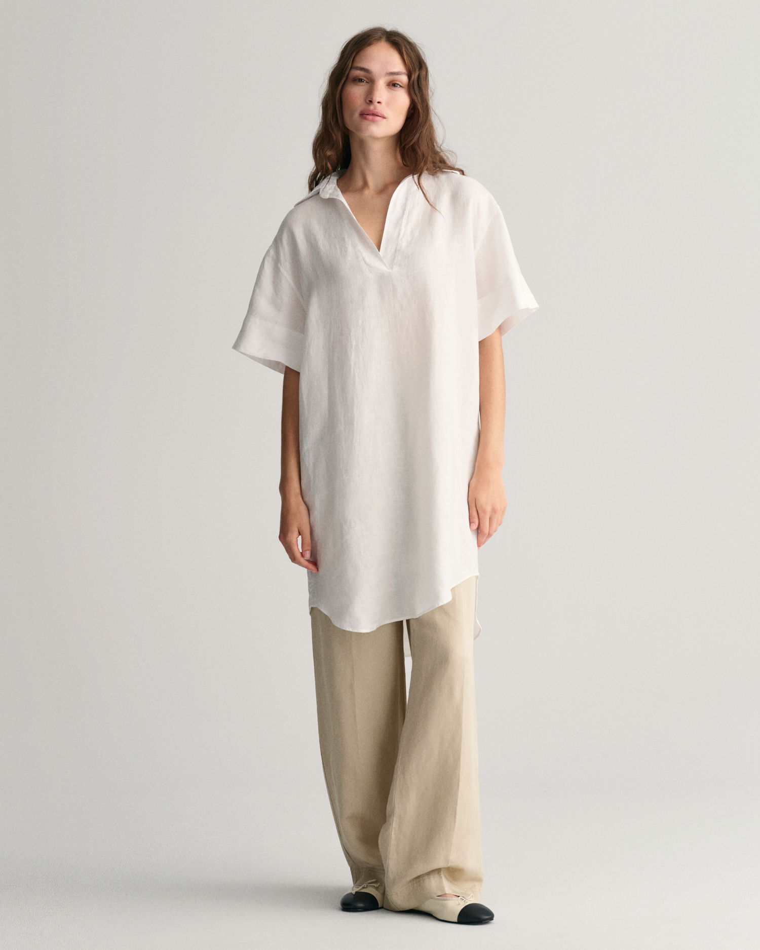 Kaftan i lin
