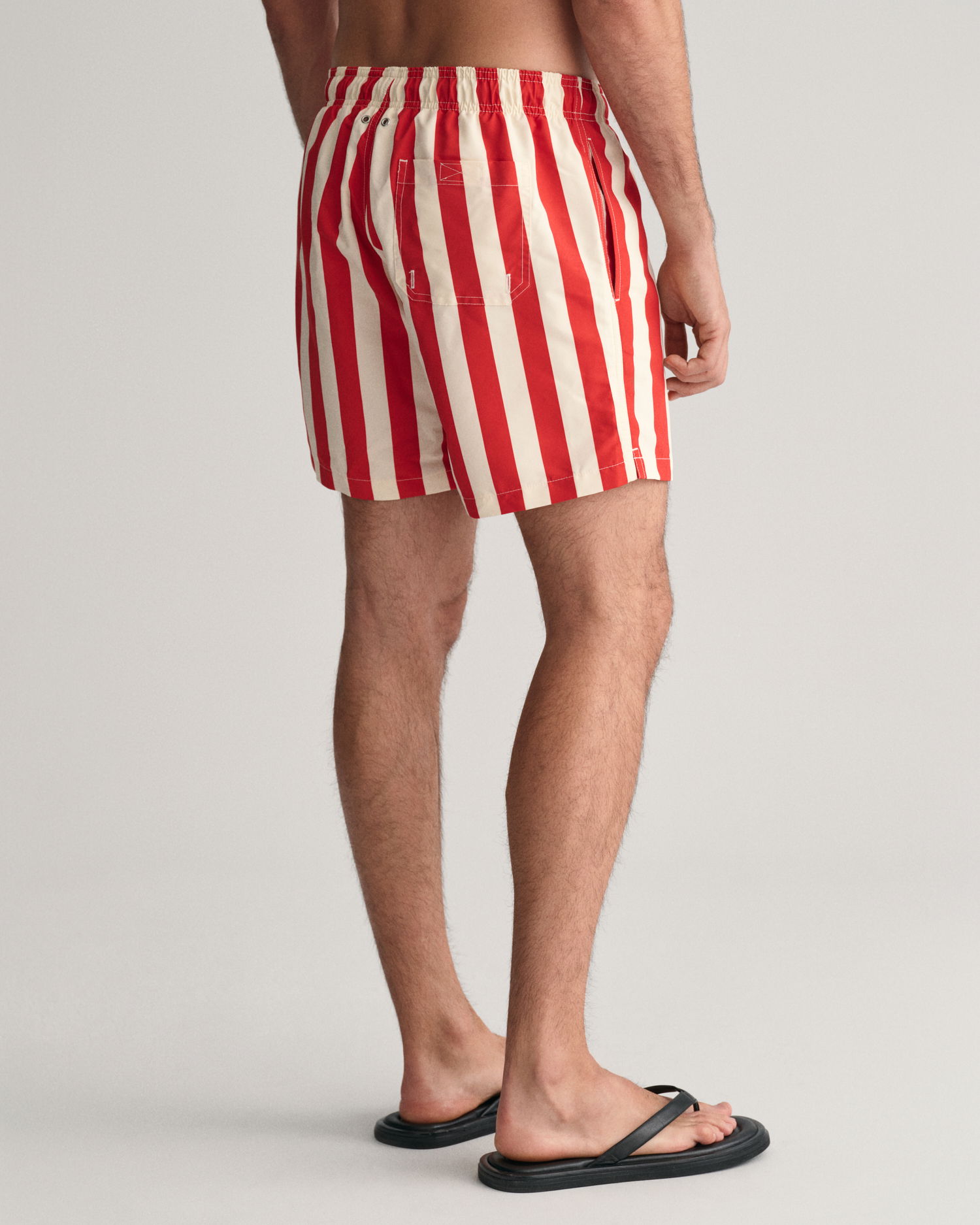 Badeshorts med brede striper