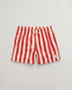 Badeshorts med brede striper