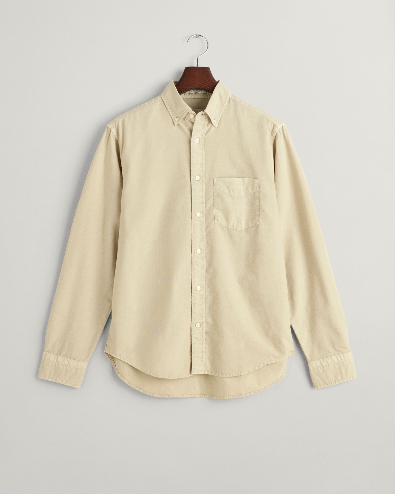 Regular Fit Sunfaded Archive Oxford-skjorte