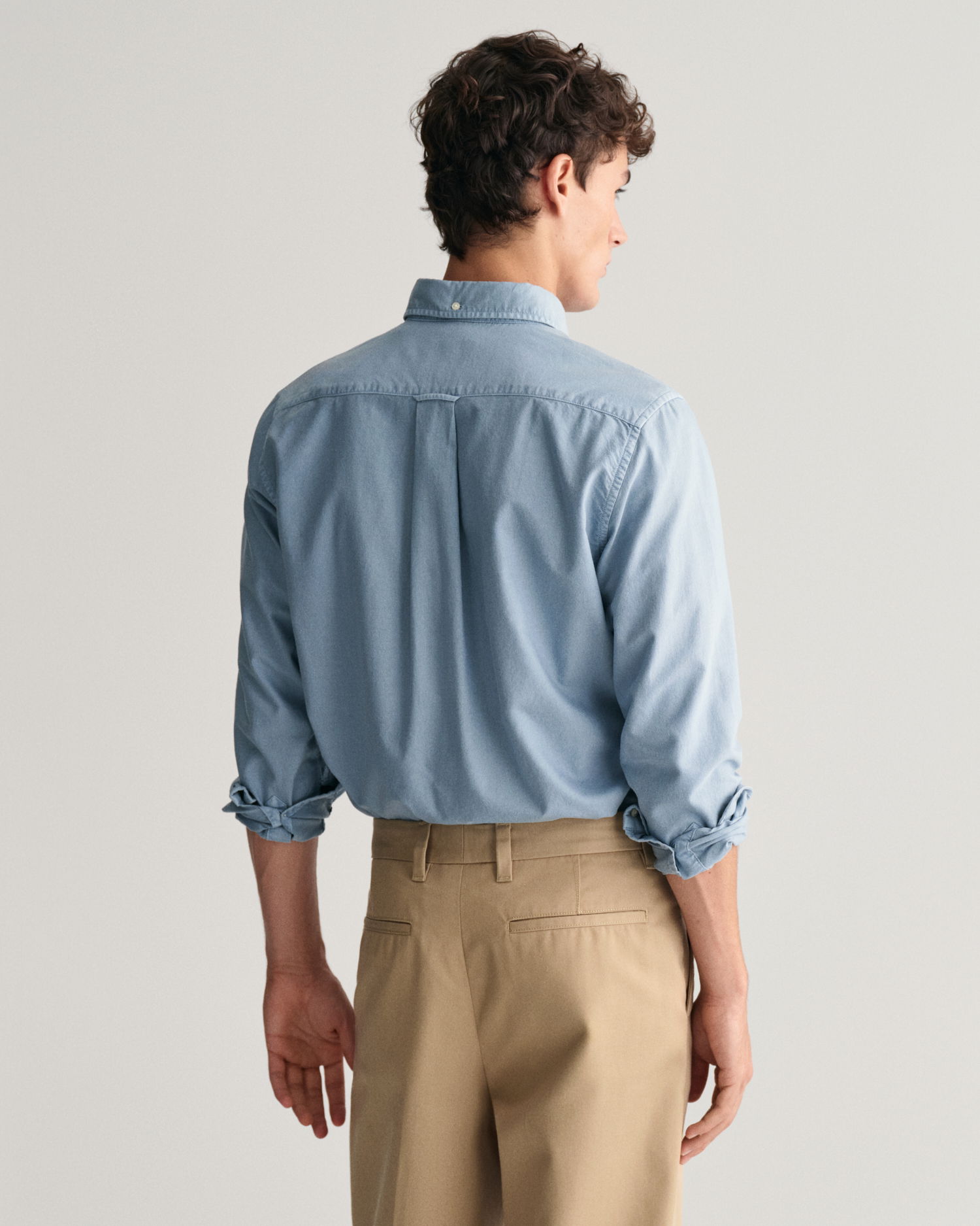 Regular Fit Sunfaded Archive Oxford-skjorte