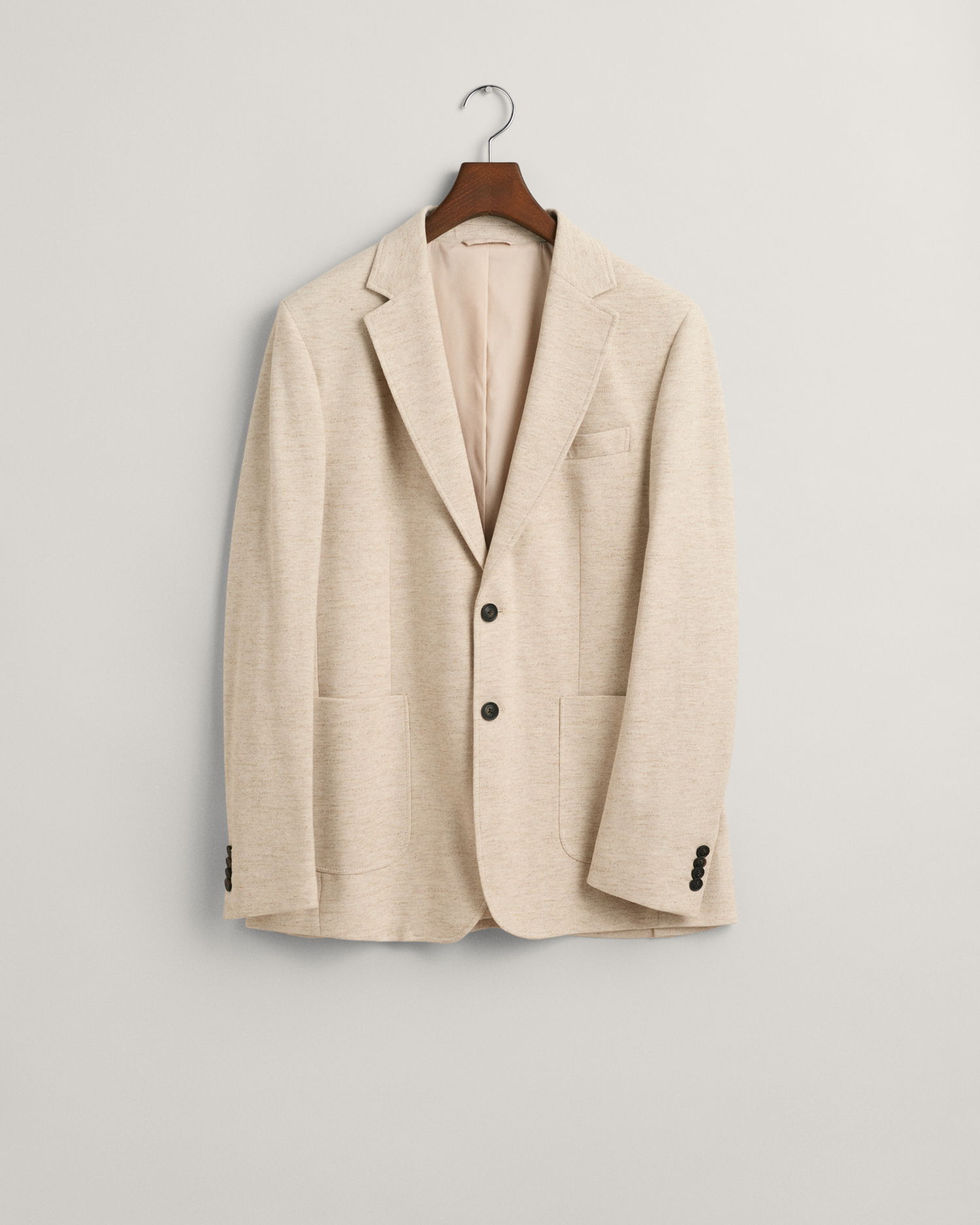 Slim Fit Cotton Linen Blazer