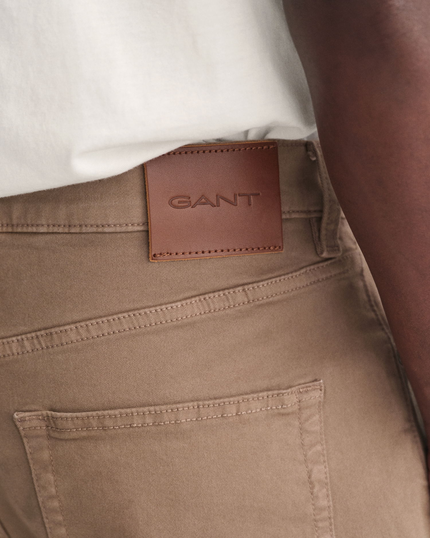 Desert jeans i slim-fit