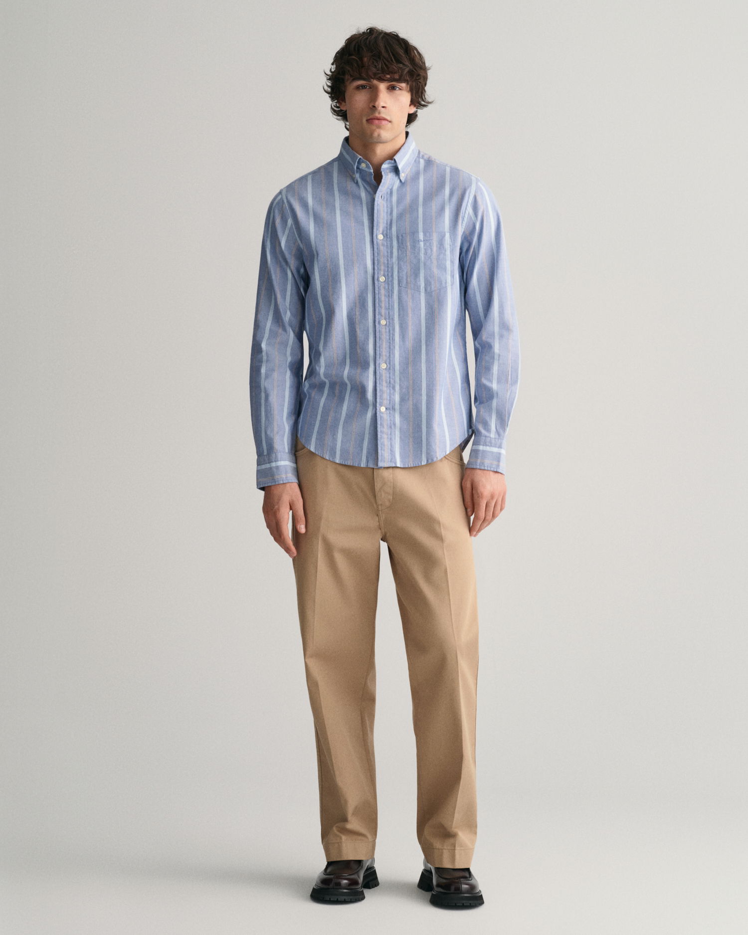 Regular Fit Checked Archive Oxford-skjorte