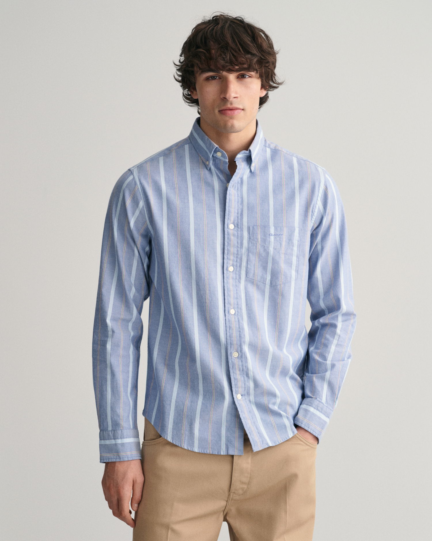 Regular Fit Checked Archive Oxford-skjorte