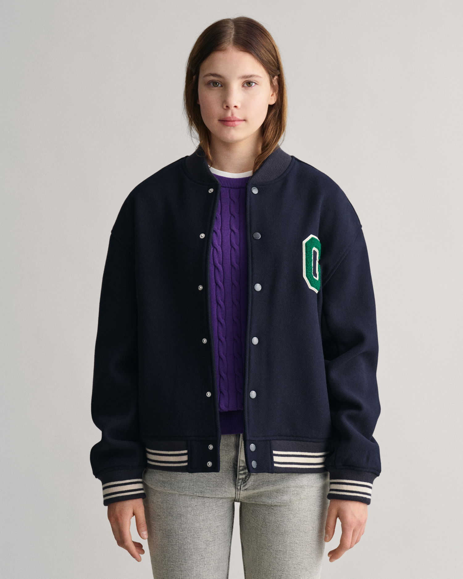 Varsity-jakke for tenåringer