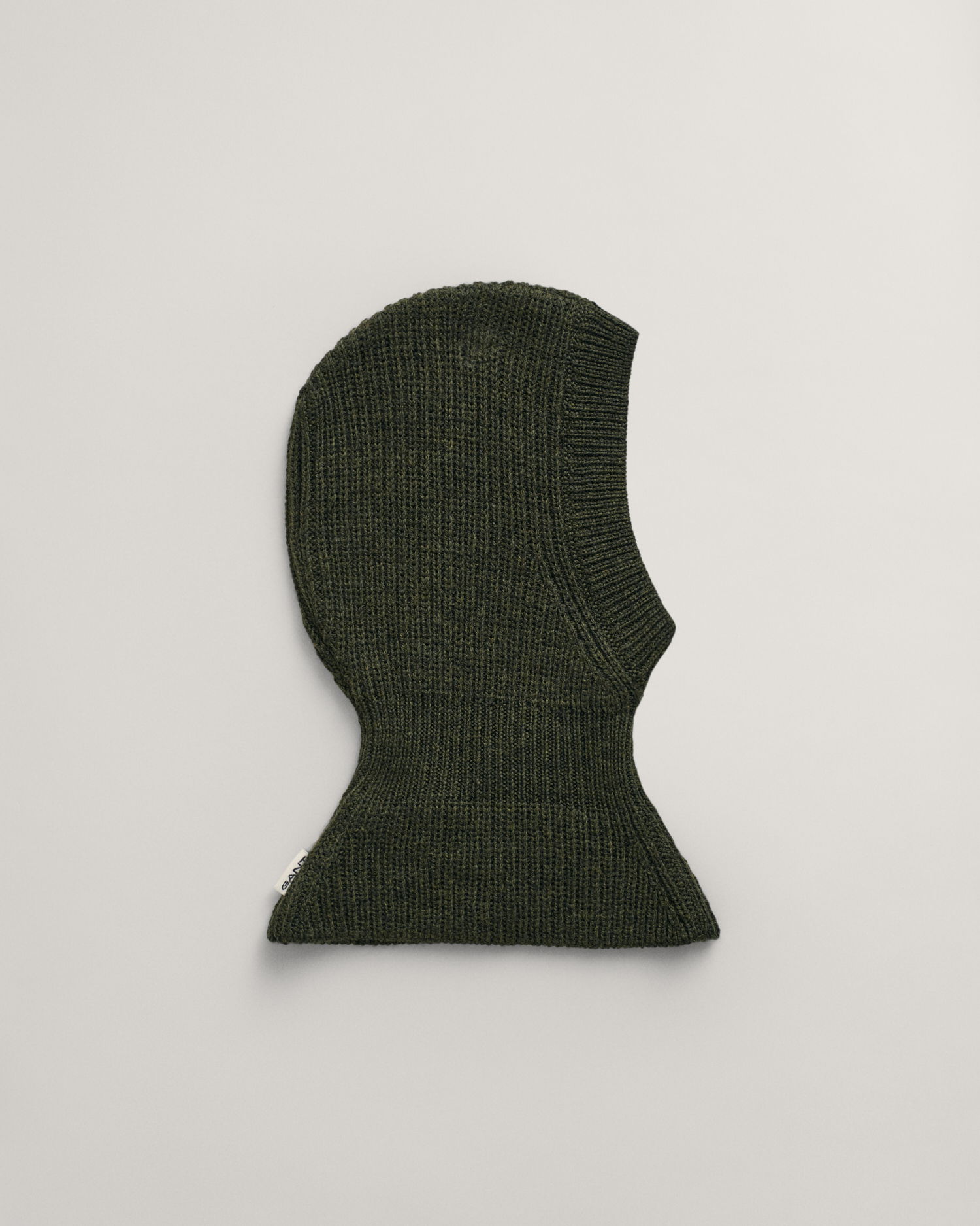 Babystrikket balaclava