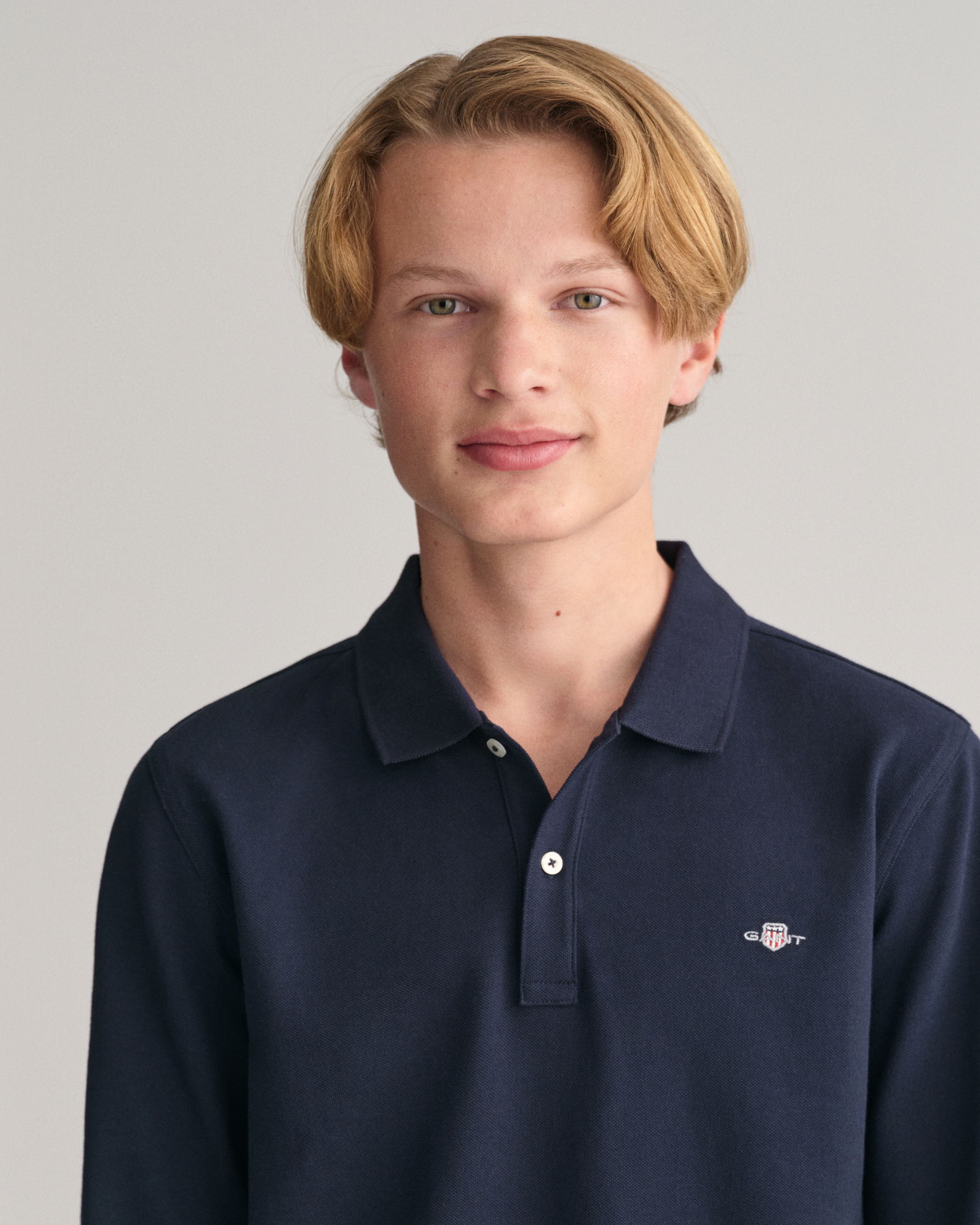 Teens Shield Piqué Rugger