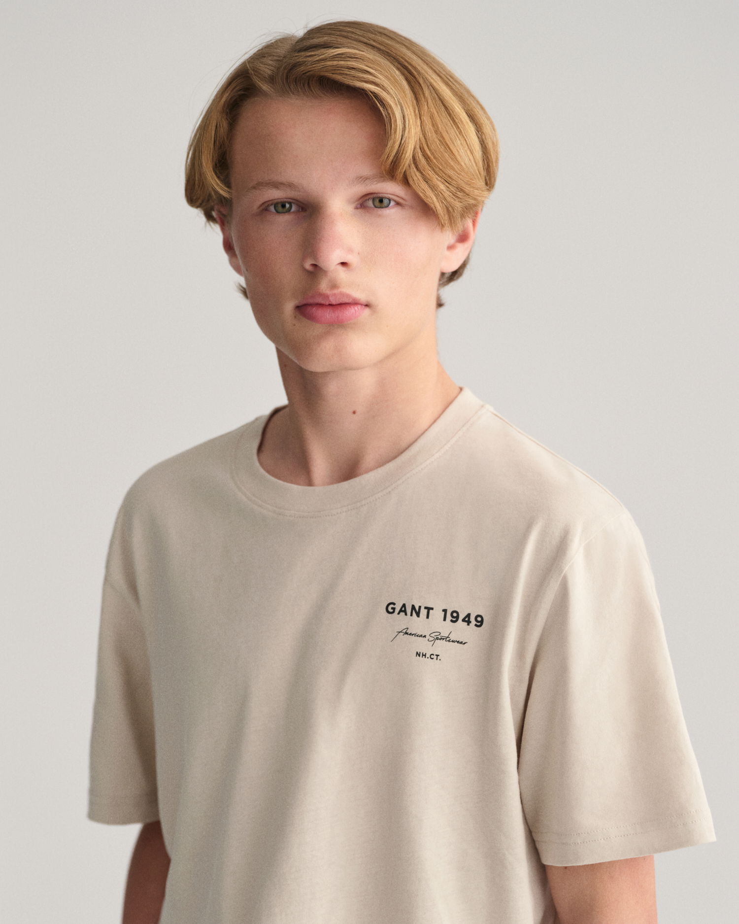 Teens Script Grafisk T-skjorte
