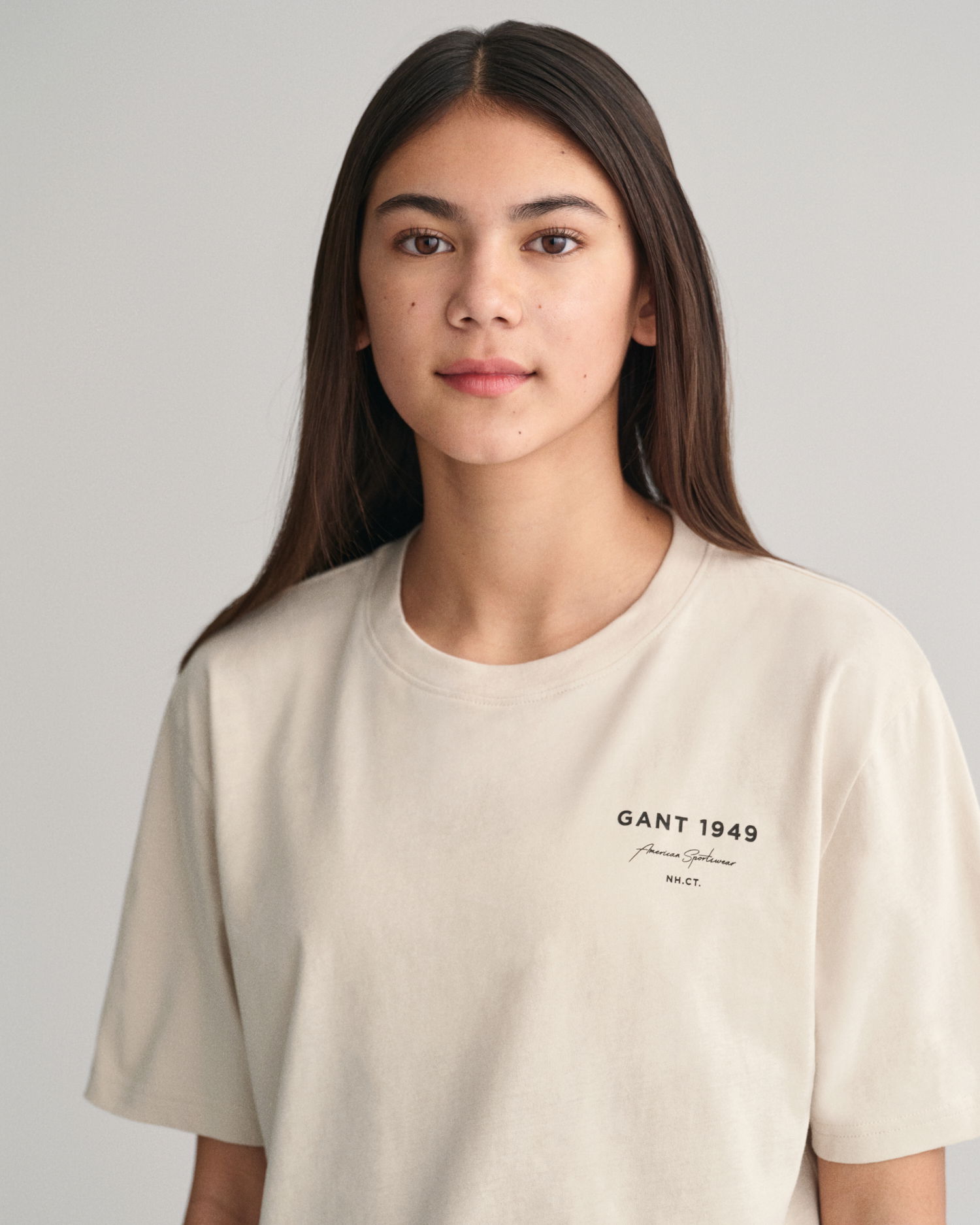 Teens Script Grafisk T-skjorte