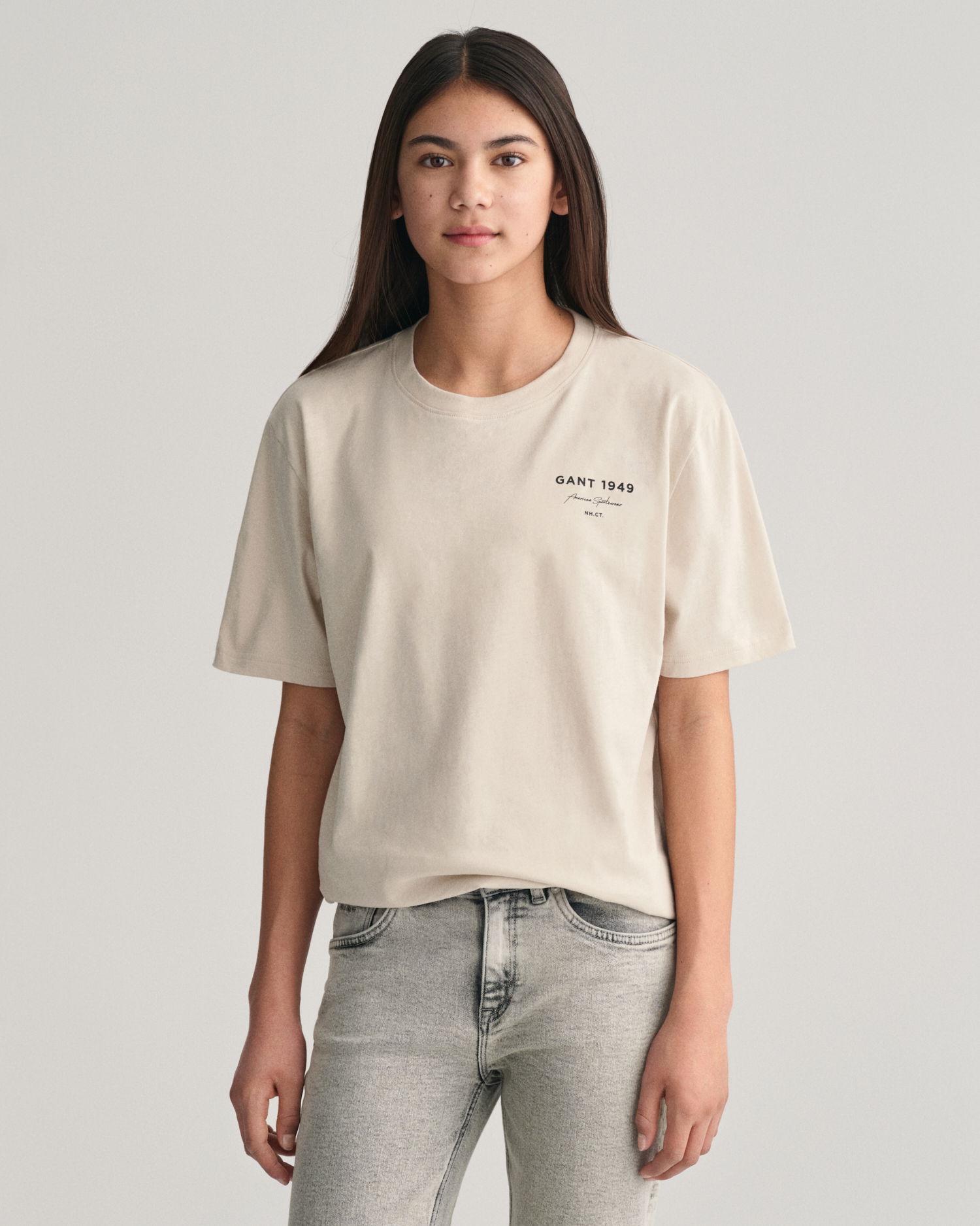 Teens Script Grafisk T-skjorte