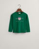 Kids Longsleeve med Archive Shield-logo