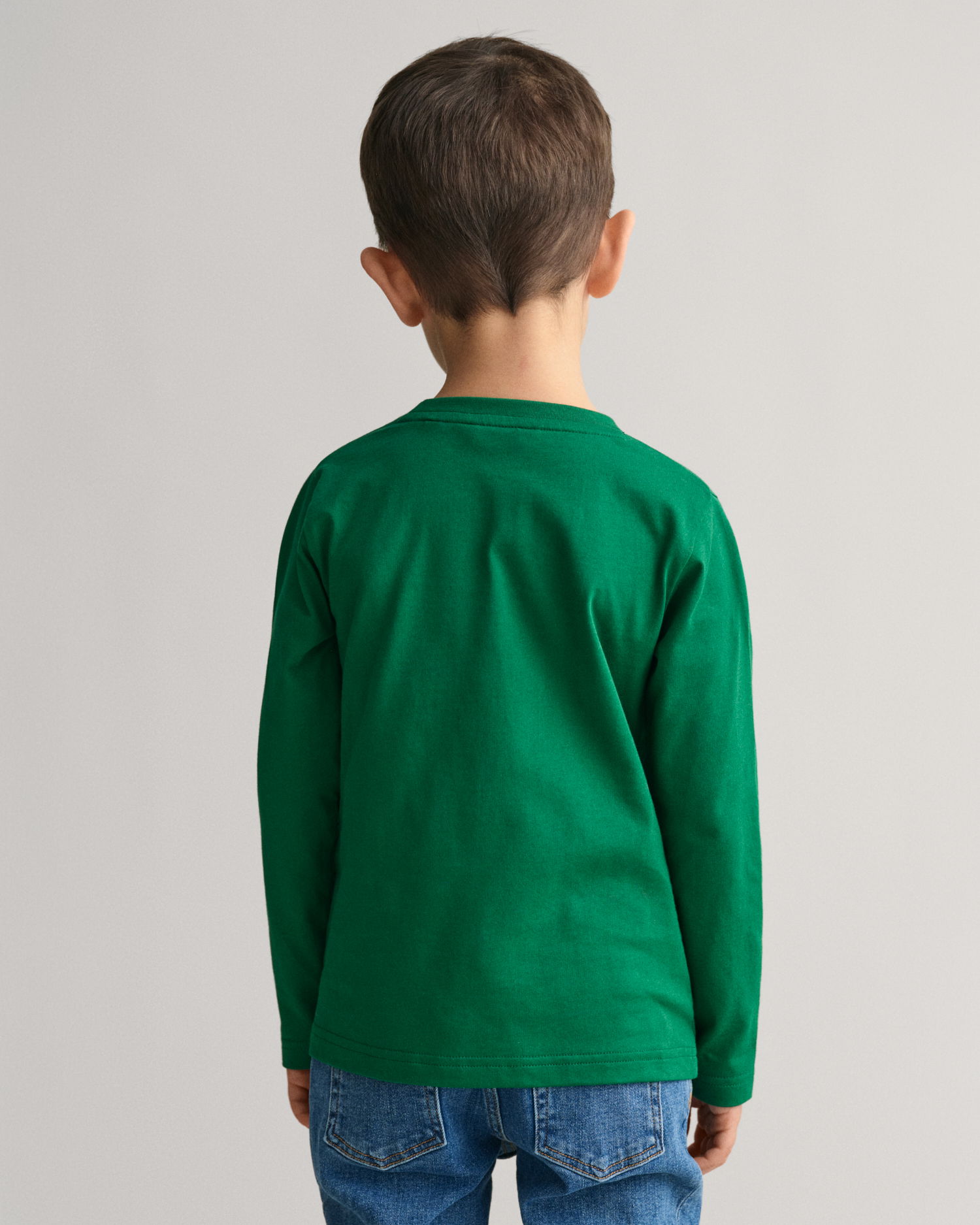 Kids Longsleeve med Archive Shield-logo