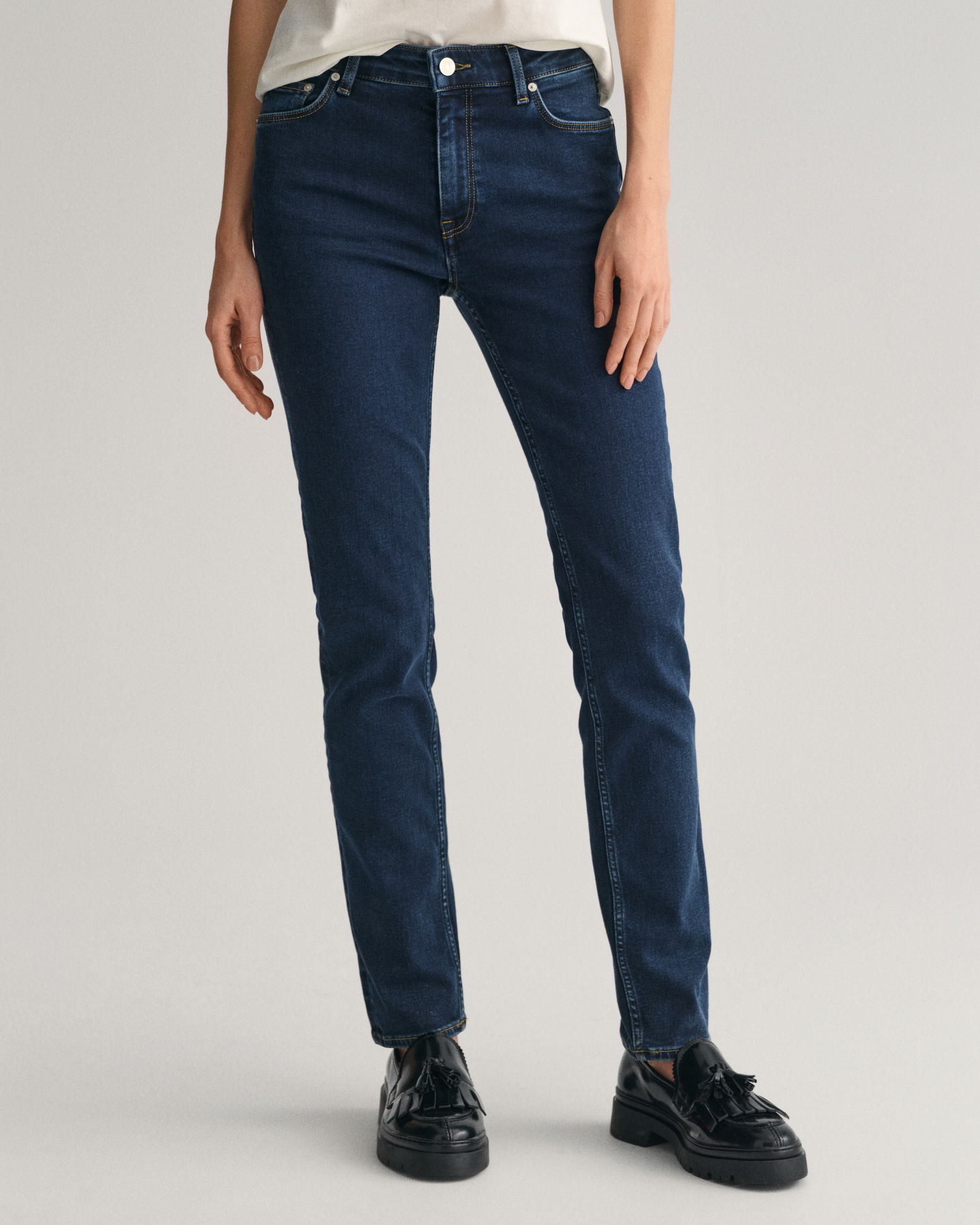 Slim-fit jeans med superstrecth