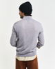 Genser i merinoull med half-zip