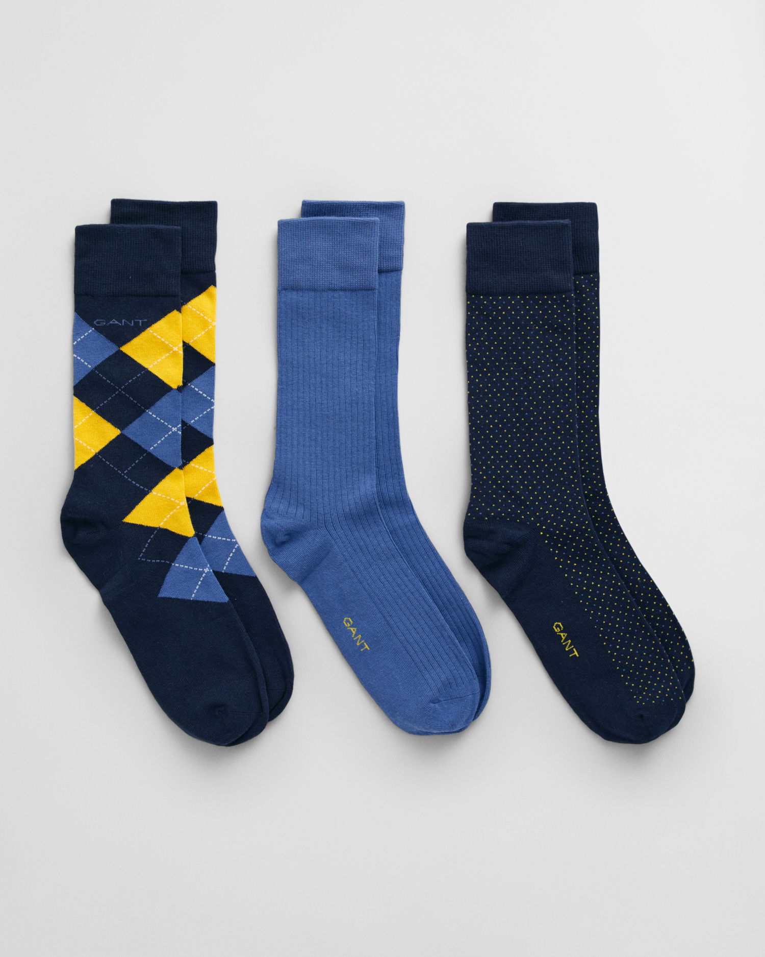 3-Pack Argyle Socks gaveeske