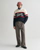 GANT Vintage grafisk genser med rund hals