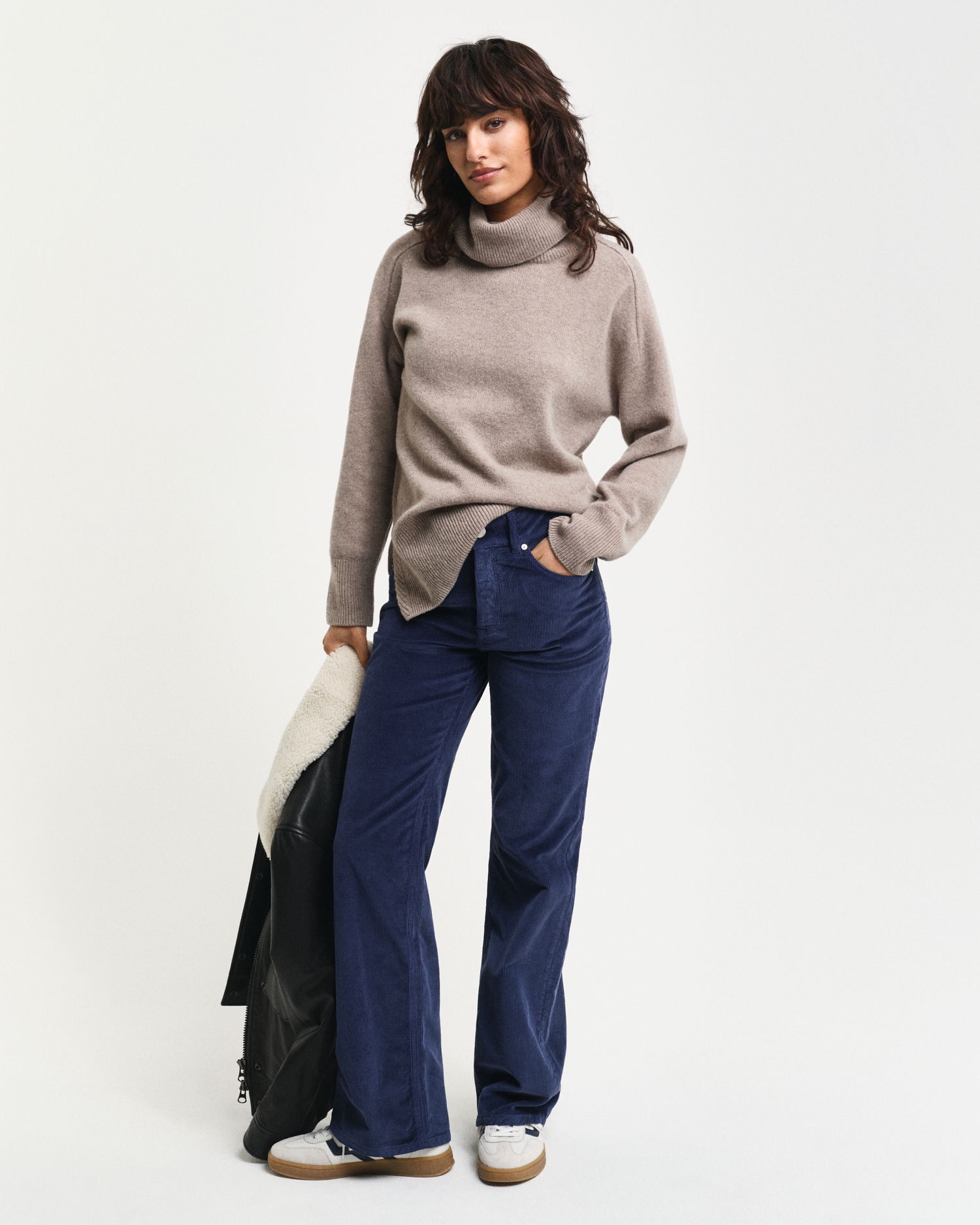 Flared Corduroy Jeans