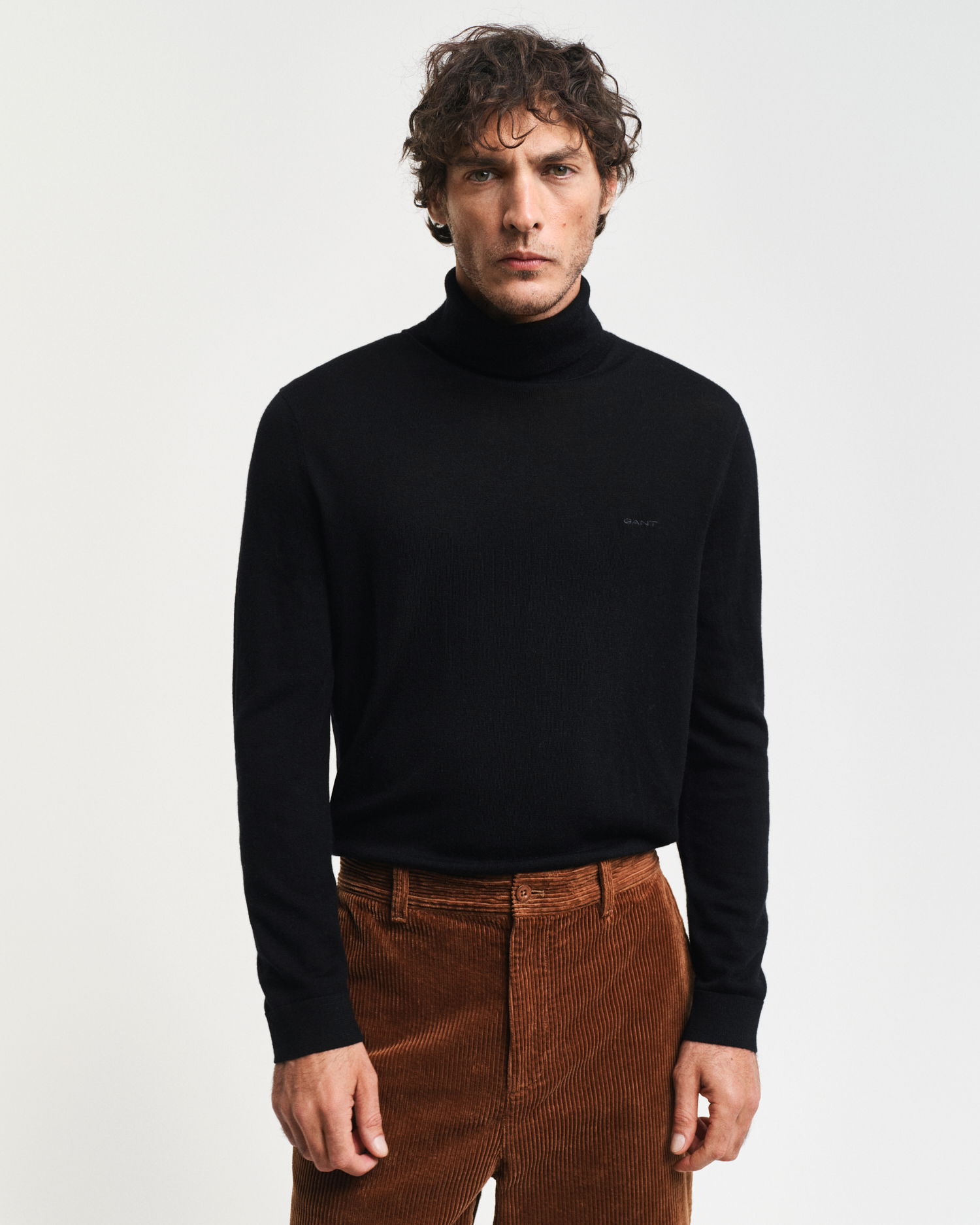 Turtleneck genser i merinoull