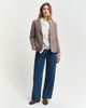 Regular Fit Herringbone Blazer