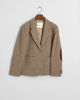 Regular Fit Herringbone Blazer