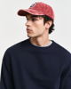 Vaffel teksturert sweatshirt med rund hals