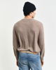 Cashmere genser med rund hals