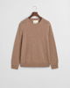 Cashmere genser med rund hals