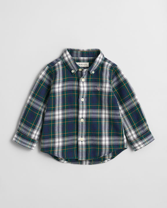 Babyrutet flanellskjorte