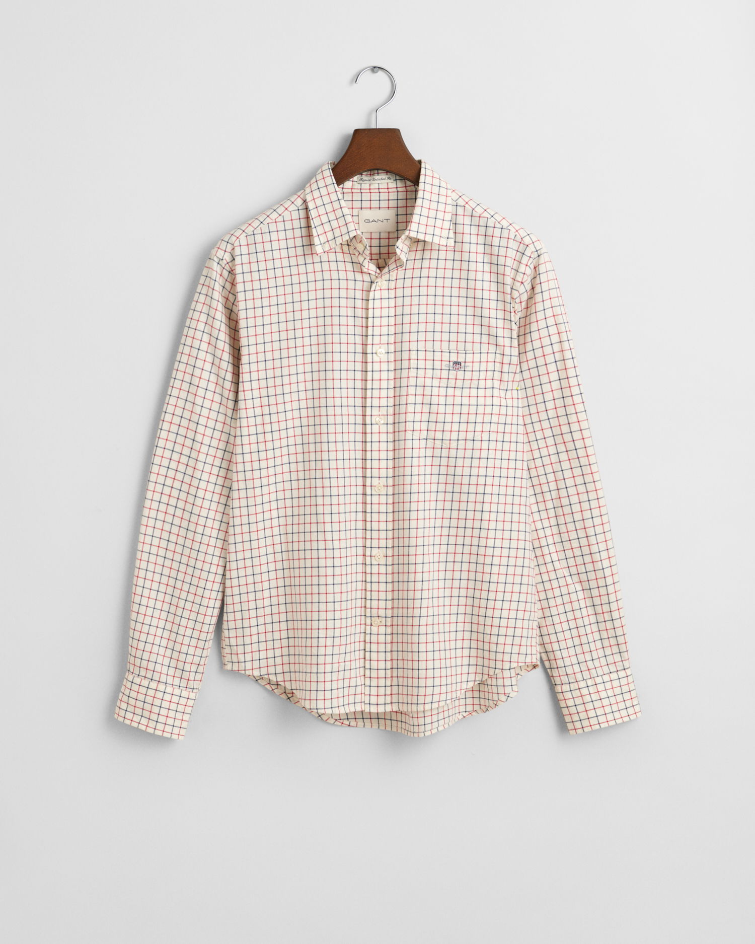 Regular Fit Tattersall Twill-skjorte