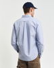Stripete klassisk Oxford-skjorte med vanlig passform, unisex