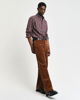 Regular Fit Rutete lett Twill-skjorte