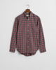 Regular Fit Rutete lett Twill-skjorte