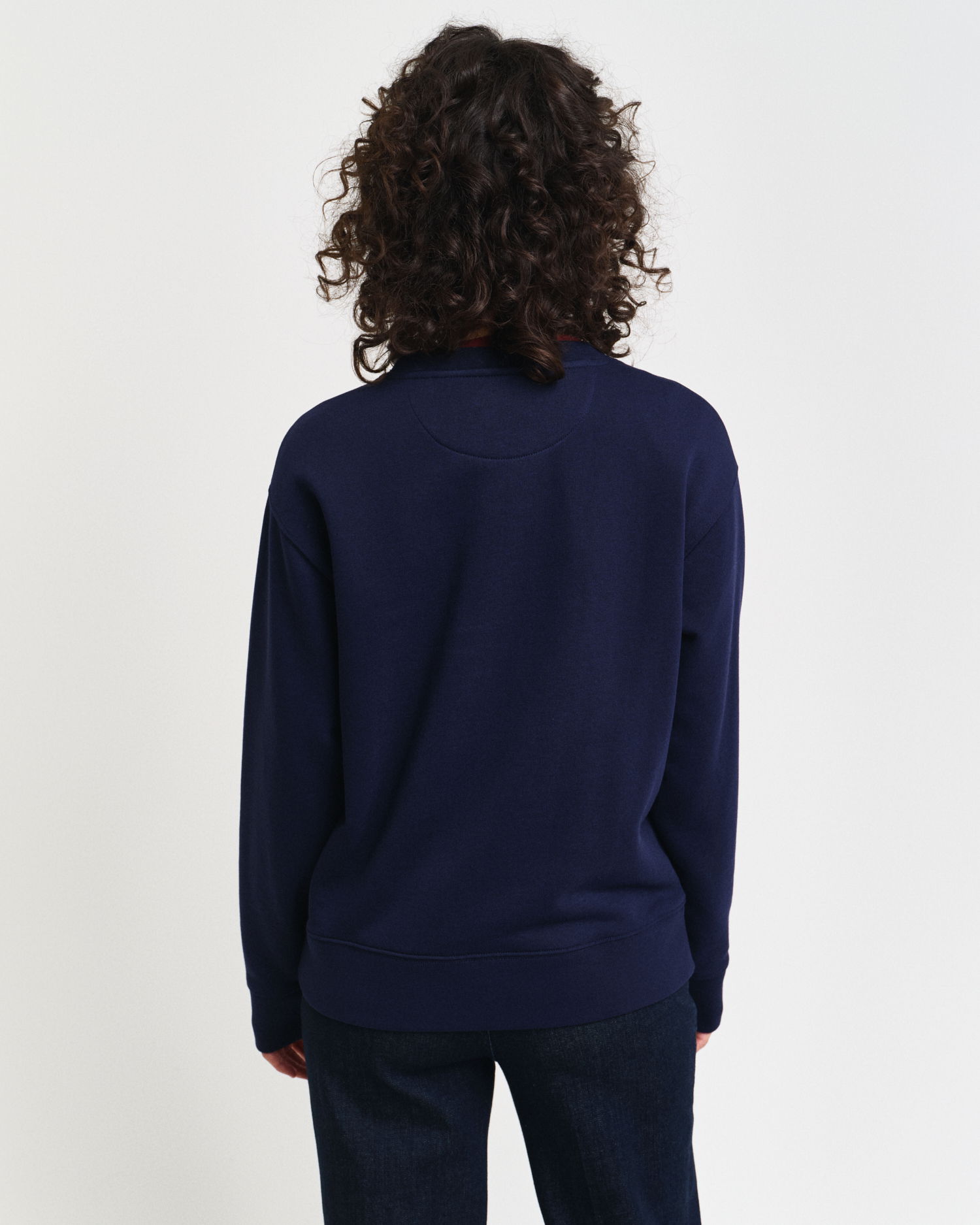 G Badge Sweatshirt med rund hals