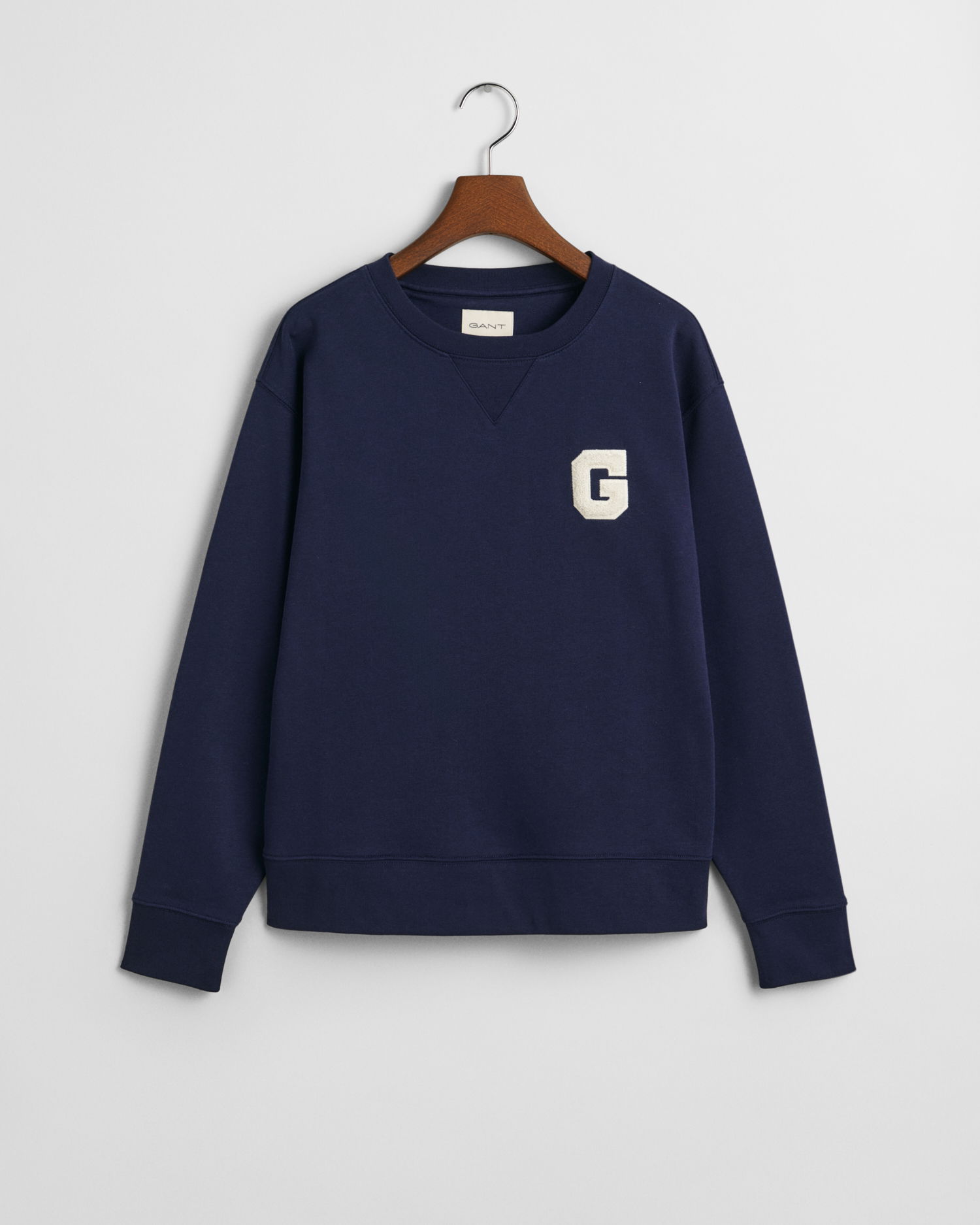 G Badge Sweatshirt med rund hals