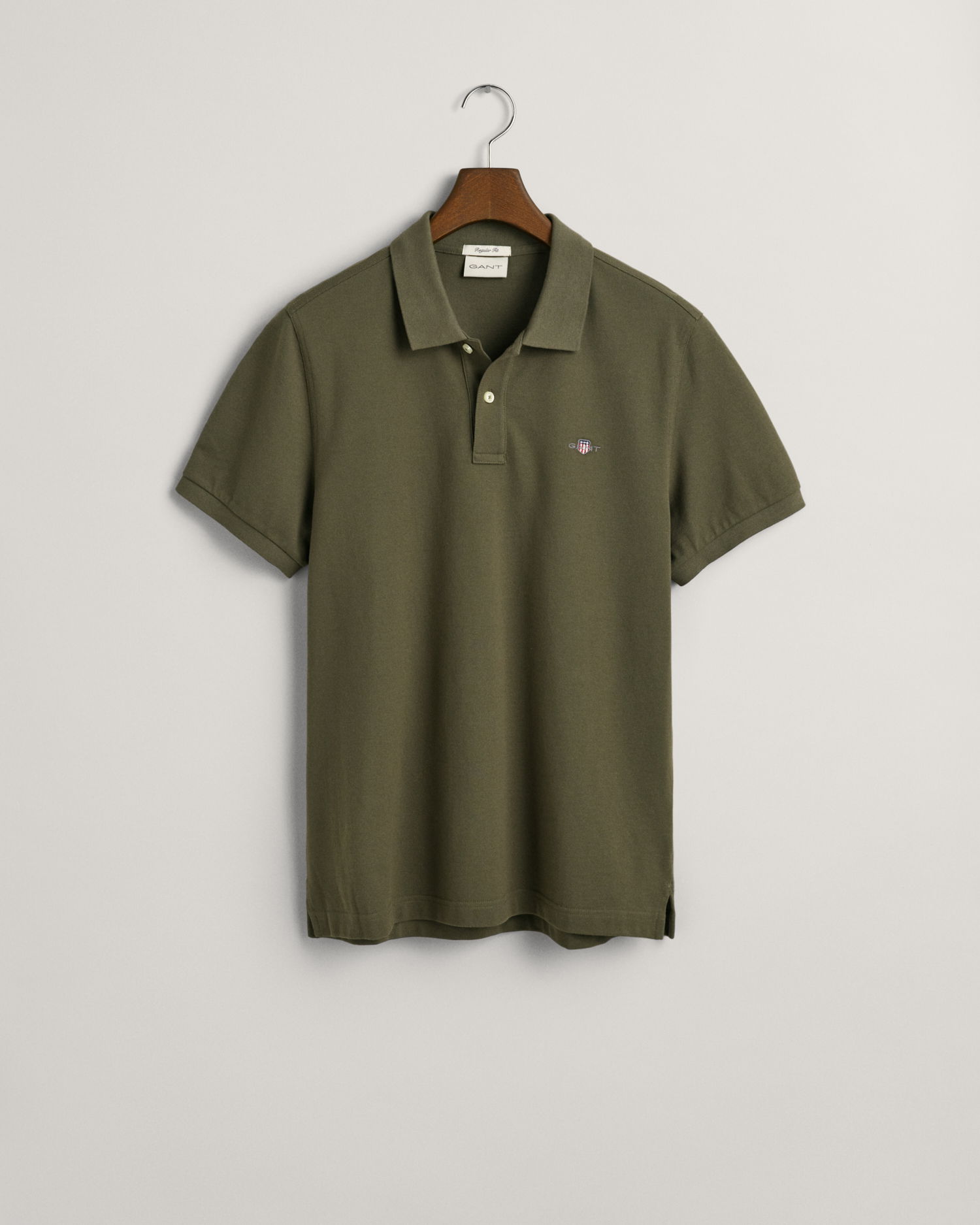 Klassisk piquéskjorte i regular fit